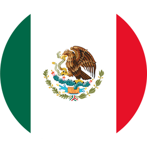 Mexico Circle Flag